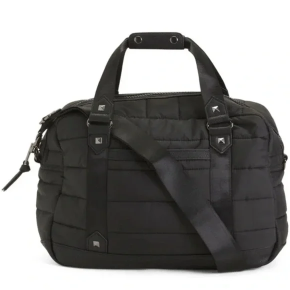 CYNTHIA ROWLEY Nylon Medium Channel Weekender